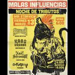 Malas Influencias - Noche de tributos