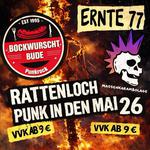 Punk in den Mai + Bockwurschtbude + Ernte77