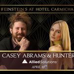 Casey Abrams & Hunter @ Feinstein's at Hotel Carmichael l Presented by Allied Solutions