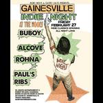 Gainesville Indie Night at The Wooly