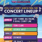 Clay County Fair Opening Night Concert 