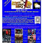 Brian’s Annual Backyard Music Fest 2026