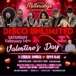 Valentine's Day Dinner and Dance Show with Disco Unlimited