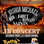 Betty’s big country dance hall “Joshua Michael and Dirt Road Saints”