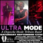 SAT 9/12/2026 Ultra MODE at Hemet Theatre, Hemet, CA!