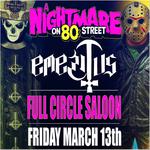 A Nightmare on 80s Street and Emeritus Live at Full Circle Saloon