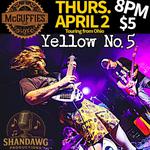 Yellow No. 5 | San Diego Debut at McGuffie's Live | Thursday April 2 | 8PM