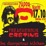 Treacherous Cretins at Heubacher Zappa Nacht 2026 -  Germany Gig