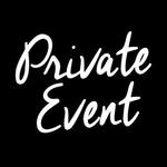 PRIVATE EVENT - Wedding