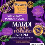 Rotary Mardi Gras Fundraiser at Fenn Valley Vineyards