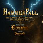 Hammerfall with Evergrey and Elvenking