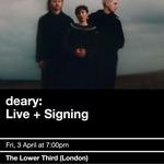 deary - The Lower Third [Rough Trade Outstore]