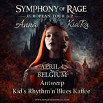 Anna KiaRa in Kid's Rhythm'n'Blues Kaffee Antwerp