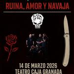 FAUSTO TARANTO presenta RUINA, AMOR Y NAVAJA (TEATRO CAJA GRANADA)