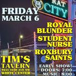 ROYAL BLUNDER//STUDENT NURSE//ROXBURY SAINTS