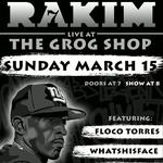 Rakim live at the Grog Shop 