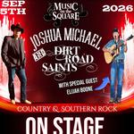 Yellville music on the square “Joshua Michael and Dirt Road Saints”