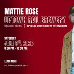 Mattie Rose & Brett Penington: Uptown Rail Brewery