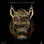Stardust tour Featuring Obscura, Allegaeon, Cognitive, and Cryptosis