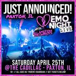 Emo Night LIVE w/ All American Throwbacks @ The Cadillac - Paxton, IL