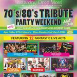 Yesterday Once More 70s/80s Tribute Weekend