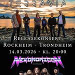 Terravia // support Nekonomicon // Releasekonsert // Rockheim
