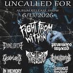 UNCALLED FOR - ALBUM RELEASE SHOW