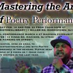 Mastering the Art of Poetry Performance - Final Performance