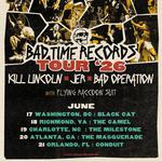 BAD TIME RECORDS TOUR 2026