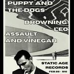 Static Age Records w/ Puppy and the Dogs, Assault and Vinegar
