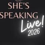 She's Speaking LIVE - Eugene Oregon