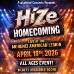 Acclaimed Concerts presents: HiZe Homecoming
