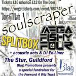 soulscraper & Mega Fishy Four & Splitbox & acoustic artists