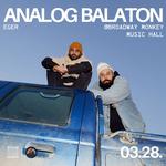 Analog Balaton II Broadway Monkey Music Hall, Eger II 03.28