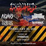 Exhumed with special guests at Brick by Brick