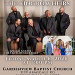 Lifeline Concerts presents THE KINGDOM HEIRS with special guest THE CRUTCHFIELD FAMILY