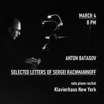 Selected Letters of Sergei Rachmaninoff