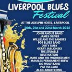 Liverpool Blues Festival 2026 (day 3) Alice Armstrong, Pat Fulgoni Blues Experience, Big Wolf band, McHale’s Permanent Brew, Jamie & The Worried Men
