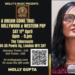 A Dream Come True : Bollywood and Western Pop