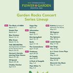 EPCOT International Flower & Garden Festival – Garden Rocks Concert Series 2026