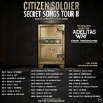 Citizen Soldier Secret Songs Tour II