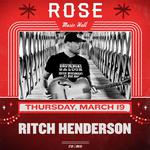 An Evening with Ritch Henderson 