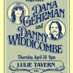 Together Again: Dana Gehrman & Danny Widdicombe Double Launch Show