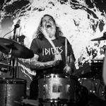 drums, vocals & electronics with Fred Angst @ Kaffee Claude, Haacht