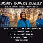 Bobby Bowen Family Concert (Bon Aqua, Tennessee)