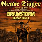 GRAVE DIGGER & BRAINSTORM & BLAZON STONE