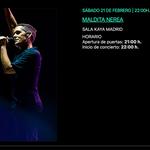 Maldita Nerea en Sala Kaya (Guadarrama)