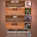 Joe Cox LIVE at Elks 2092