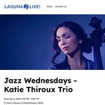Katie Thiroux Trio @ Laguna Beach Live