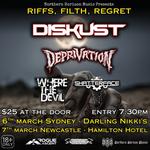 Newcastle - DisKust | Deprivation | Where the Devil | Shatterface